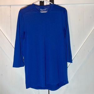 Men’s blue Under Armour shirt